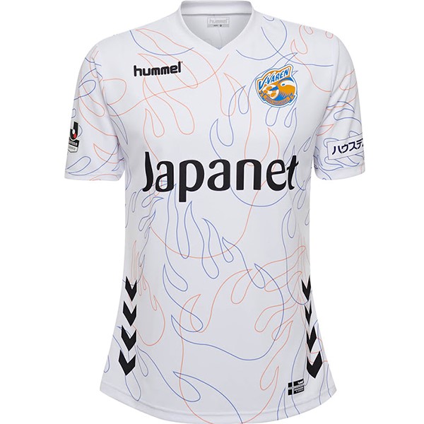 Maillot Football V-Varen Nagasaki Exterieur 2018-19 Blanc